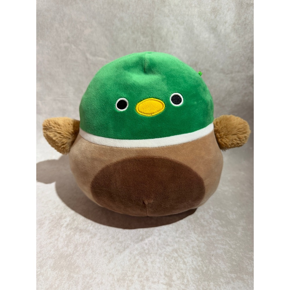 Squishmallows Avery the Mallard Duck 8 Inch Plush Green Brown Bird Kellytoy